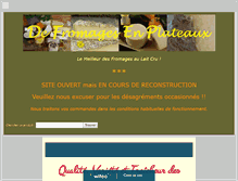 Tablet Screenshot of defromagesenplateaux.com